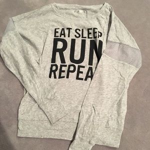 Forever 21 Eat Sleep Run Repeat XS